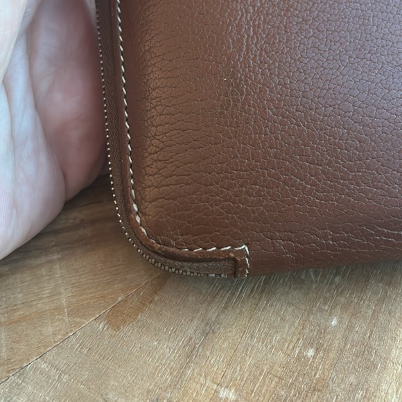 Hermes leather zippy wallet - Picture 3 of 10